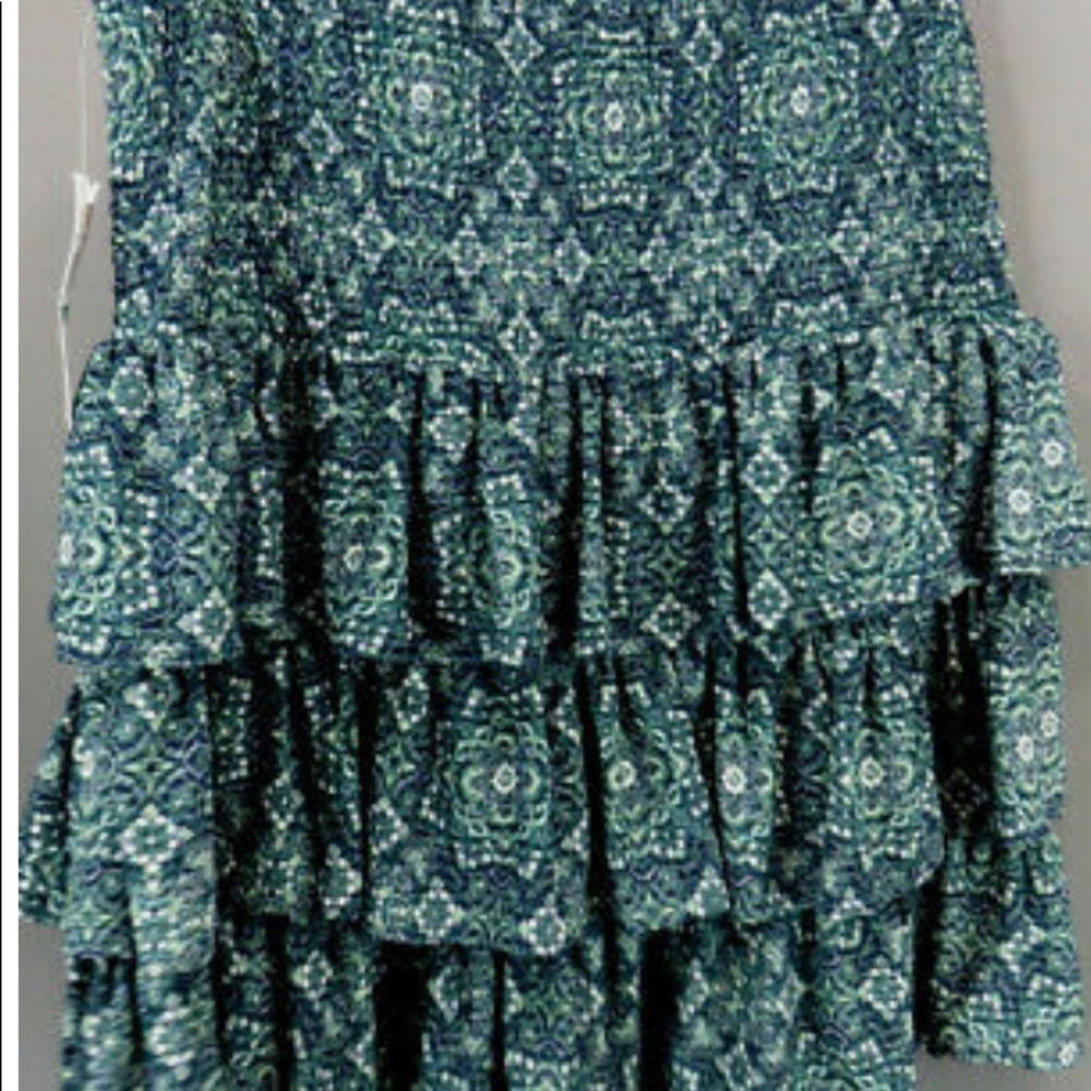 Michael Kors Medallion-Print Tiered skirt - Picture 3 of 3